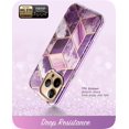 thumbnail image 4 of IBAOLE Cosmo Series Case for iPhone 13 Pro Max 6.7 inch (2021 Release), Slim Full-Body Stylish Protective Case with Built-in Screen Protector (Marble)Ameth, 4 of 7