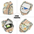 thumbnail image 5 of FORMRS Mini Backpack Purse for Women Travel Daypack Casual Shoulder Bag, Beige Rainbow Clouds, 5 of 7