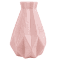 thumbnail image 1 of Líneas geométricas florero de cerámica estilo origami florero de flores secas decoración del hogar MFZFUKR CPB-DE-WX464-4, 1 of 5