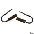 thumbnail image 2 of InStyleDesign  Yarn Curtain Holdback Pair - n/a Cocoa Brown Finish, 2 of 4