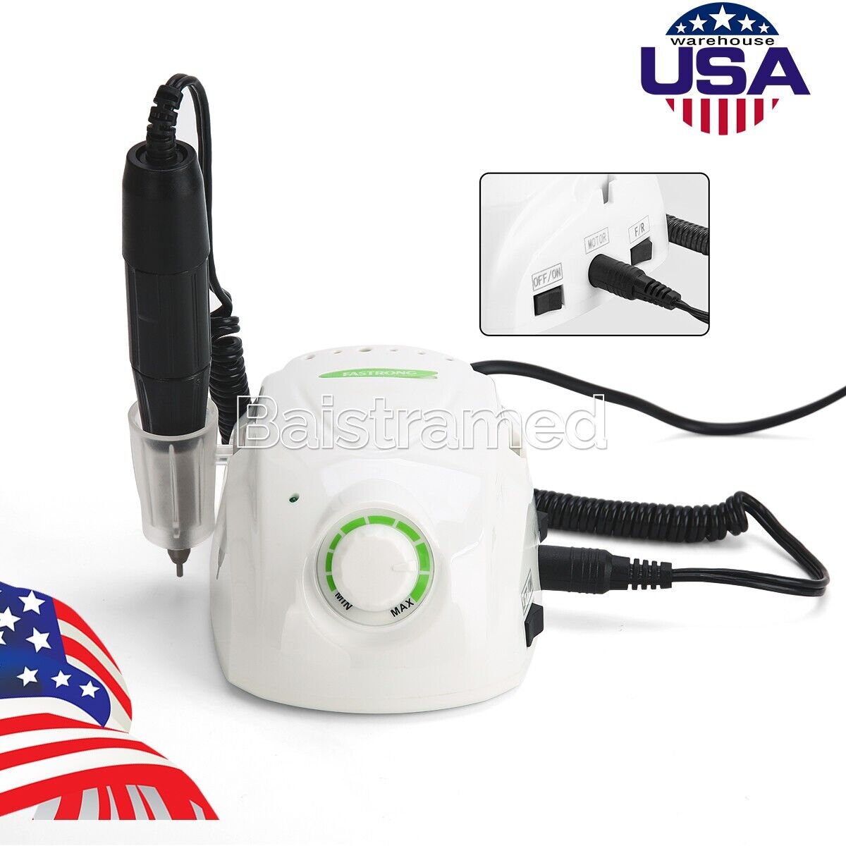Dental Lab Marathon Electric Micromotor Polishing Unit + 35K rpm Motor Handpiece