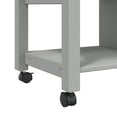 thumbnail image 2 of vidaXL Chariot de Cuisine Roulant sur Roues Salon Bois Massif Pin, 2 of 6