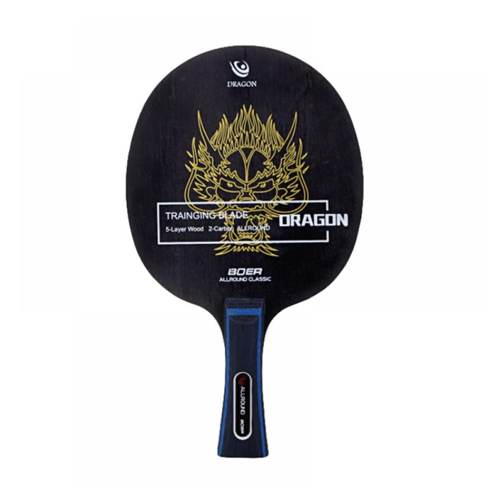 2 Pack Table Tennis Paddle, Professional Pingpong Racket Blade Ping ...