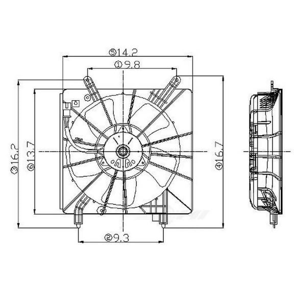 Engine Cooling Fan Assembly