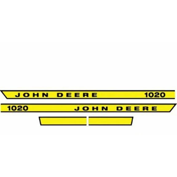 John Deere 1020 Tractor Decal Set