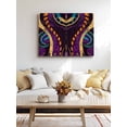 thumbnail image 4 of Yellow Purple Green Wall Art for Living Room,Canvas Picture Wall Decor for Bathroom Bedroom,Modern Geometric Abstract Painting Artwork for Office Kitchen Hallway Dining Room Home Decorations 24"x32", 4 of 8