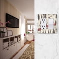 thumbnail image 5 of Yayeee Rocker Switch Wall Plate 1-Gang 4.6"x2.9" Home Decorative Outlet Cover, Plaid Deer, 5 of 6