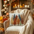 thumbnail image 2 of Fall Pillow Cover 18X18 Inch Watercolor Tree Decoration Holiday Farmhouse Autumn Pillow Case for Sofa Couch Decor AA728-18, 2 of 5