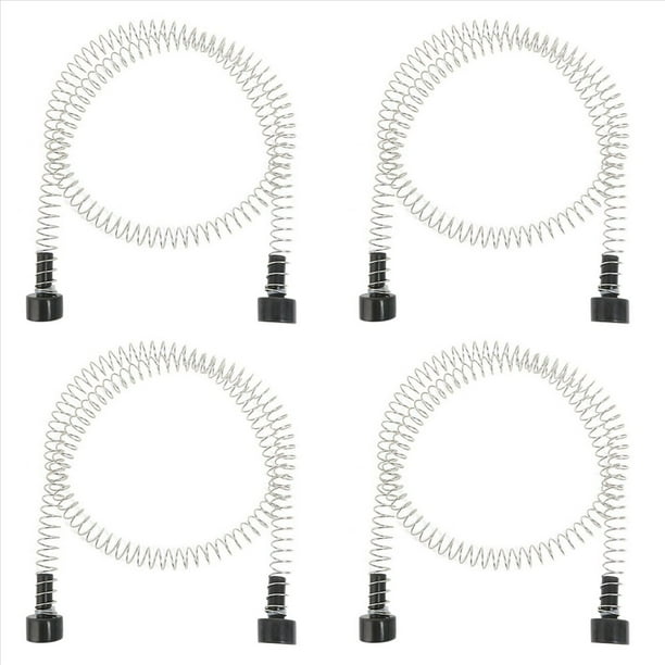 4X Freno de Resorte de Tirolesa 165Cm Freno de Resorte de Tirolesa de Acero Inoxidable de Alta Resistencia Freno de Resorte con Reductor de Velocidad