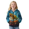 thumbnail image 4 of Chririnla Zip Up Hoodie with Pockets for Boys and Girls - Lightweight Comfy Casual Athletic Wear for Travel and Daily Use, 4 of 7
