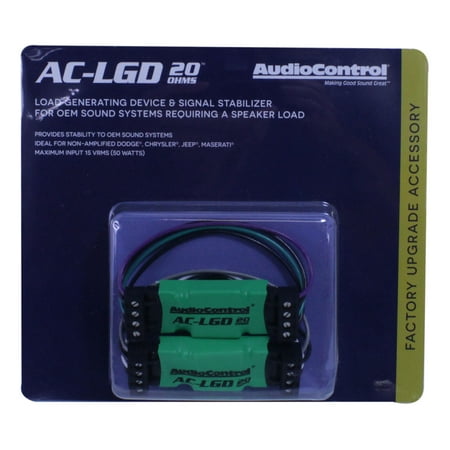 AudioControl - 20-Ohm Load Generating Device and Signal Stabilizer (Pair) - Green