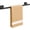 Matte Black, variant on Fil-Fresh Brushed Nickel Towel Bar, 26-Inch Wall Mounted Towel Rack, Heavy Duty Stainless Steel Towel Holder, Rustproof Bath Towel Rod for Bathroom, Home & Apartment Essentials