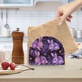 thumbnail image 6 of Purple Rabbits Stars Napkin Holders for Tables Napkin Stand Paper Holder Organizer Tabletop Tissue Box Dispenser, 6 of 8