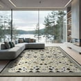 thumbnail image 2 of ODIKA 8'x10' Washable Area Rug Non-Shedding, Easy Care, Abstract Geometric Motif Boho Detailing Interlocking Lattice for King Size Bedroom Under Bed, Master Suite, 2 of 7