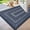 Blue-2' x 3' (Rectangular), variant on Hebe Door Mat Indoor Entrance 24"x36" Thin Welcome Mats For Front Washable Non Slip Rubbering Entry Doormat Large Faux Jute Dirtper Entryway