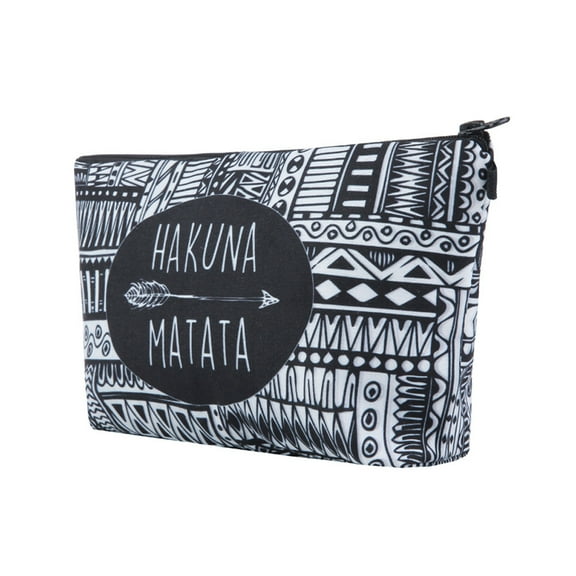 Kiplyki Beautistyle small makeup travel bag ladies Irregular pattern design makeup bag