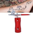 thumbnail image 2 of Kit de aerógrafo Mini 7CC rojo con bomba G12, herramienta de pintura de precisión para trabajos de detalle, 2 of 8