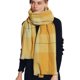 thumbnail image 1 of Bufanda cálida para mujer, bufanda para el cuello, bufanda de invierno, chal envolvente de tartán con borlas de gran tamaño, Pashmina a cuadros acogedora a cuadros, 1 of 5