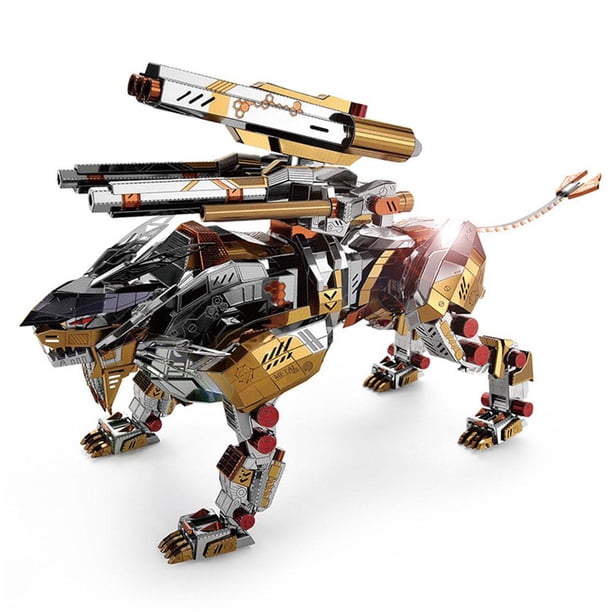 Modelo de metal 3D Rompecabezas 3D Construcción mecánica TQEHS V1F1
