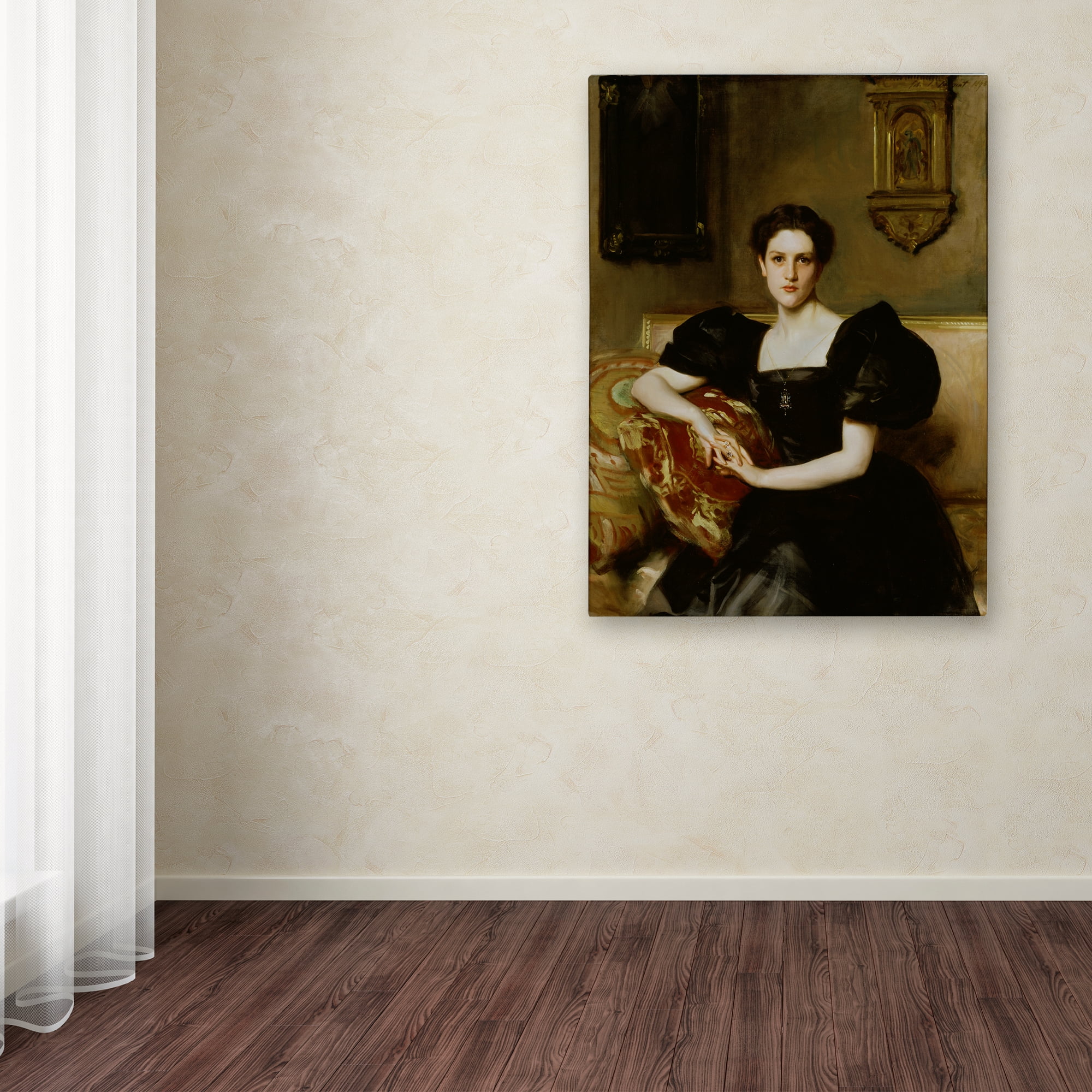 John Singer Sargent 'Elizabeth Winthrop Chanler' Canvas Art