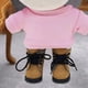 thumbnail image 1 of Zapatos de muñeca a escala 1/6, modelo en miniatura, decoración de juguetes para niños, botas hechas a mano, accesorio para muñecas de 20cm, regalo , Marrón Negro Marrón oscuro, 1 of 10