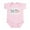 Petal Pink, variant on - Real Men Make Twins Infant Bodysuit - Baby Light Bodysuit, Size Newborn - 24 Months