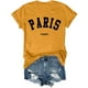 thumbnail image 3 of MKLEKYY Camisetas Camiseta Informal Estampada De Cuello Redondo Para Mujer Talla XL, 3 of 3