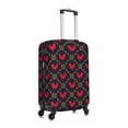thumbnail image 3 of Fotbe Red Rooster Luggage Cover Protector,Suitcase Protector,Scratch and Dirt Resistant,Fits 18-32 Inch Luggage-X-Large, 3 of 9