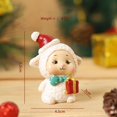 thumbnail image 1 of Christmas Statue Miniature Snowman Santa Claus Resin Craftwork Home Garden Decorations Statue, 1 of 2