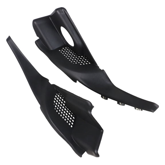 2x Front Windshield Wiper Cowl Grille Panel Trim for 17-22 Jeep Grand Cherokee