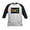 Black/White, variant on CafePress - Teach Peace Kids Baseball Jersey - Kids Cotton Baseball Jersey, 3/4 Sleeve Shirt