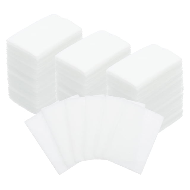 Uxcell 100Pcs Aroma Pads, Humidifier Replacement Filter Pad, White 2.8 x 1.81 inch
