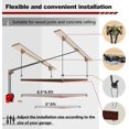 thumbnail image 3 of Overhead Garage Storage Lift Hoist, Heavy-duty Ceiling Mounted Garage Storage Lift System for Organization - Supports 8-16ft Ceilings, 3 of 5