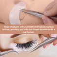 thumbnail image 5 of Hipcheer 20 lazos grandes rojos y blancos de 8.0 in para niñas, hechos a mano, cinta de grogrén, accesorios para el pelo para adolescentes y niñas, deportes de animadora de softbol (rojo/blanco (paque, 5 of 5