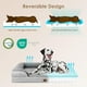 thumbnail image 4 of Cama ortopédica para perros EHEYCIGA, impermeable, viscoelástica, gris, 4 of 8