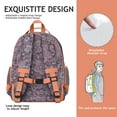 thumbnail image 5 of Sac à Dos Ornement Rétro Ethnique Paisley, Protection de la Colonne Vertébrale, Ergonomique, 5 of 5