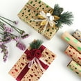 thumbnail image 4 of 10 sheets Wrapping Paper Sheets Paper - Stars and Christmas Tree Design - 50*70cm Each Sheet, Total of 10 Sheets Packed, 4 of 4