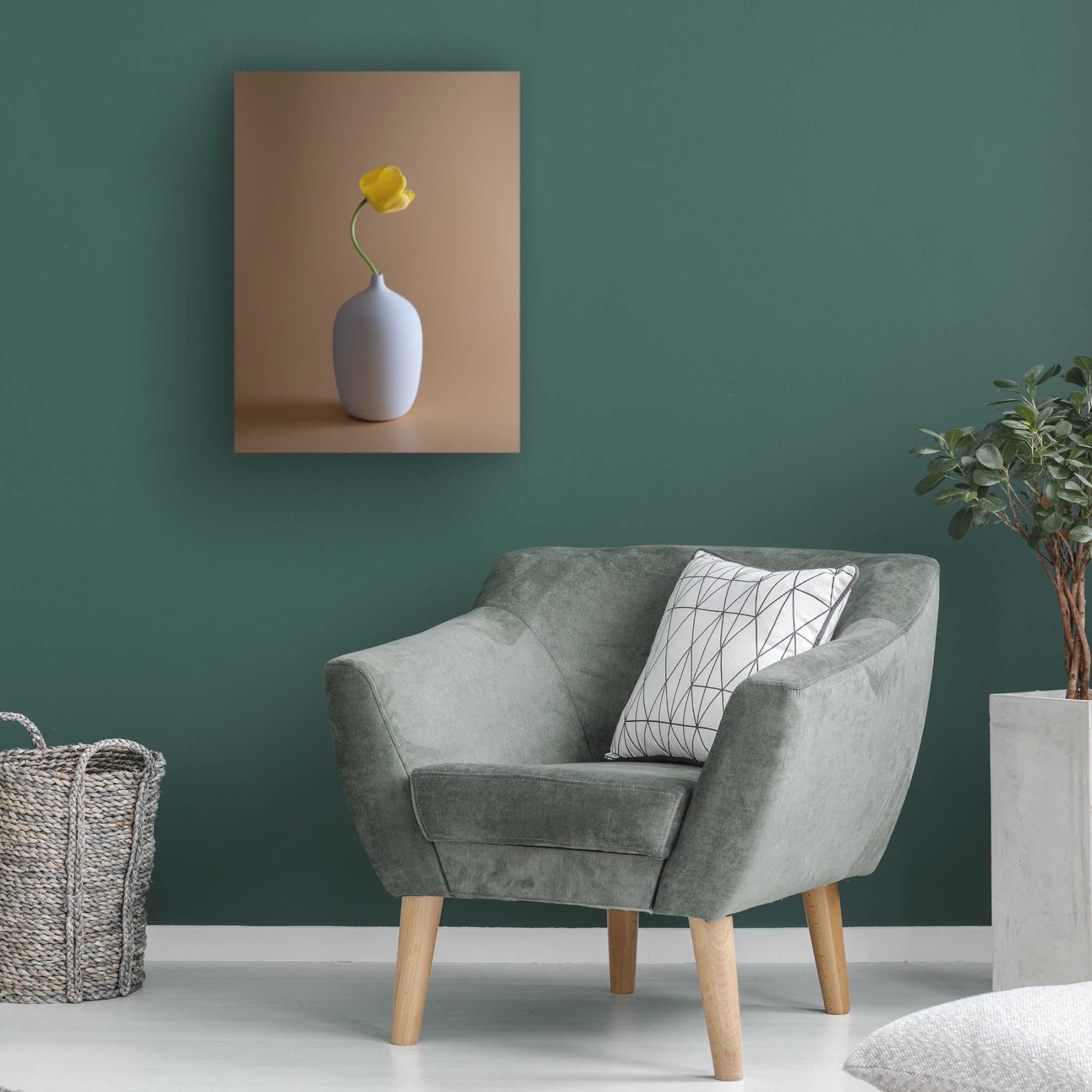Trademark Fine Art Qing Li Tulip Canvas Wall Art