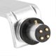 thumbnail image 3 of Porte-cartouche en alliage d'aluminium pour platine vinyle, argent, 3 of 4