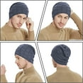 thumbnail image 4 of Gorro de punto cálido, grueso, suave y elástico, para hombres y mujeres, 4 of 5