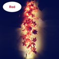 thumbnail image 4 of AMERTEER Récolte d'Automne Pré-Éclairé Blanc Conduit la Feuille d'Érable Cheminée Guirlande 5 "(Multi-Couleur), 4 of 10