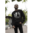 thumbnail image 2 of Do What is Right Martin Luther King Jr Inspirational Quote Crewneck Sweatshirt, 3XL, Black, 2 of 6