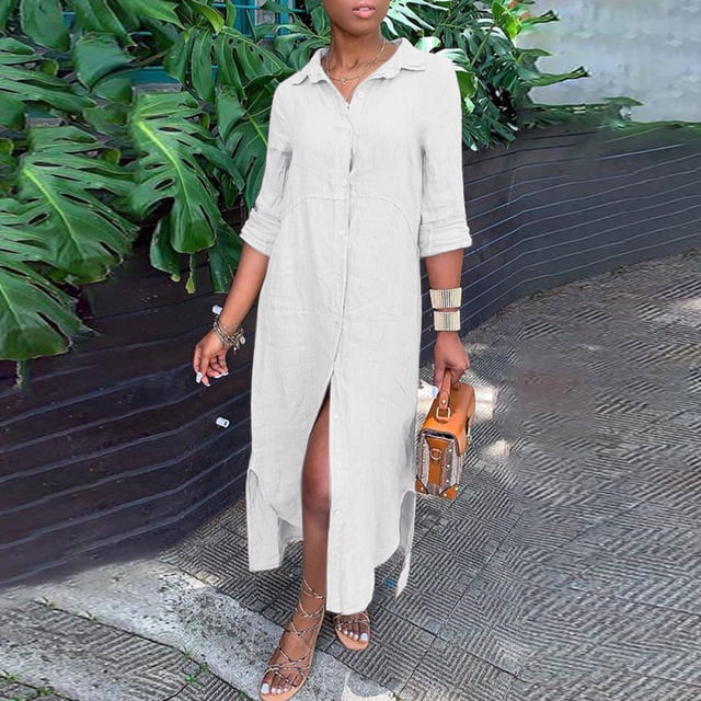 linen shirt dress canada Getaway Shirt Dress