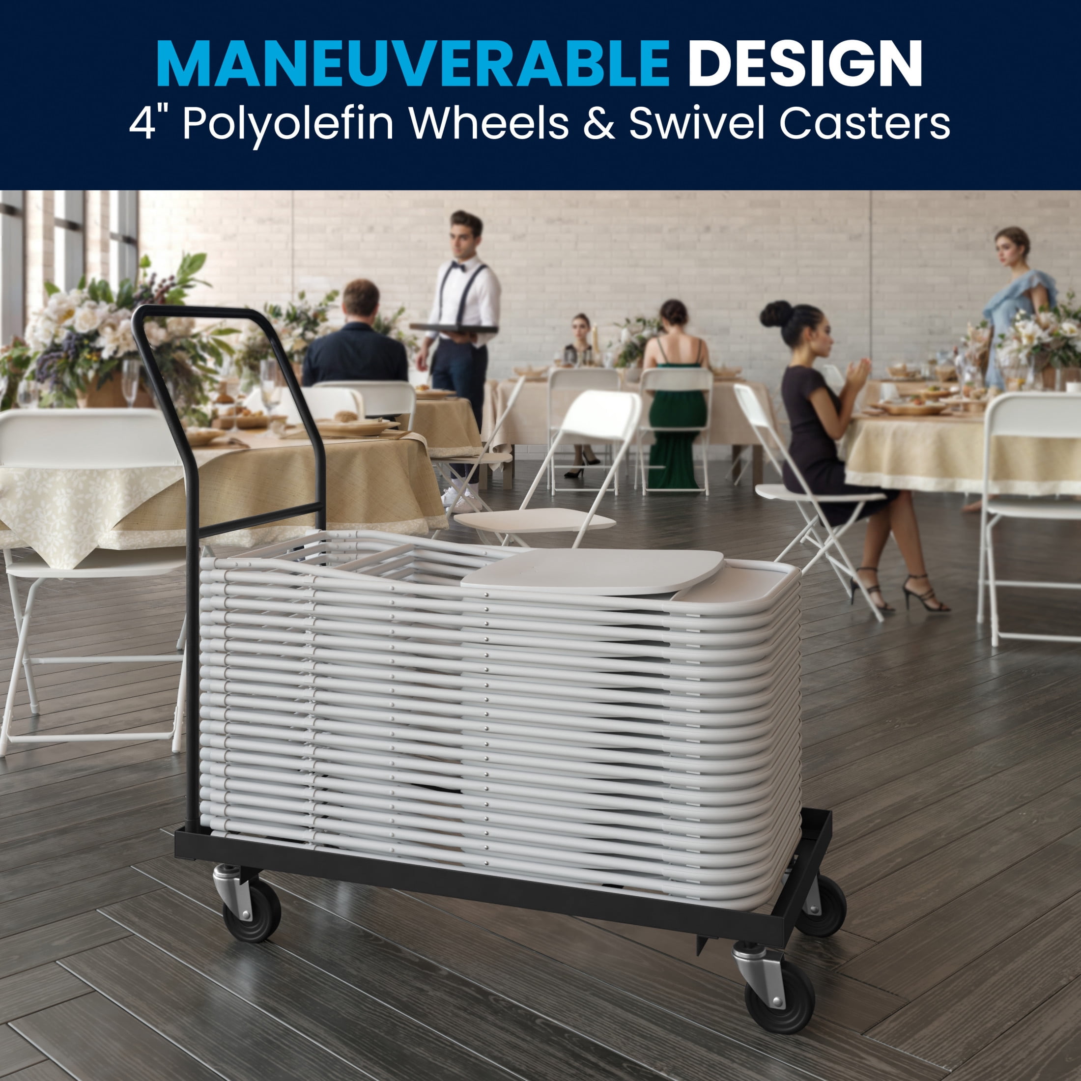 Flash Furniture Folding Chair Dolly
