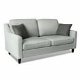 thumbnail image 2 of REMSOFT 3 PCS Contemporary Living Room Sofa Set Couch Indoor Furniture Linen Sofa, 2 of 6
