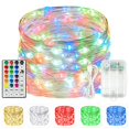 thumbnail image 1 of Guirnalda de luces BHCLIGHT RGB que cambian de color, 10 m, 100 LED, 1 of 7
