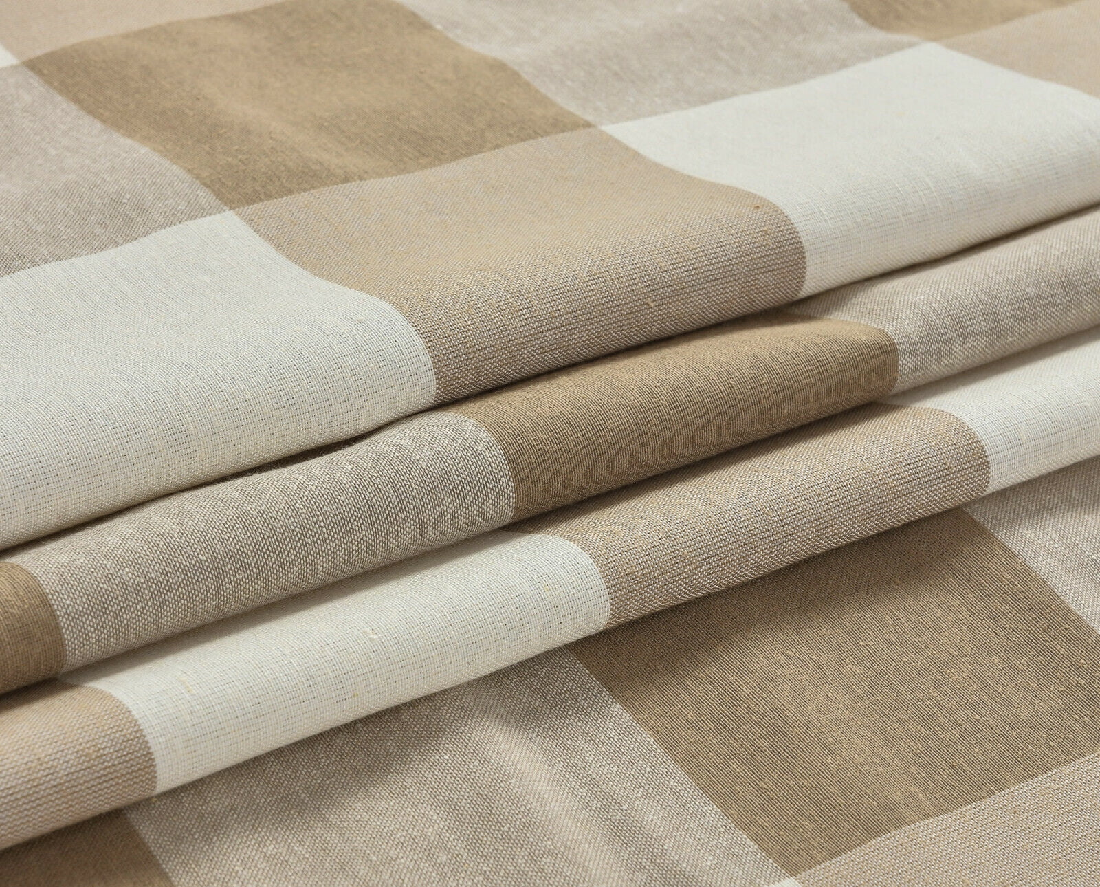 Country Lodge Farmhouse Buffalo Plaid Checkered Grommet Top Curtains - Assorted Colors