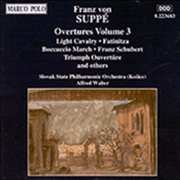 Suppe / Walter / Sspo - Overtures Vol 3 - Music & Performance - CD