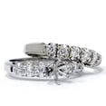 thumbnail image 2 of Pompeii 1/2ct Diamond Semi Mount Engagement Wedding Ring Set (G/H,I1), 2 of 3