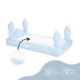 thumbnail image 4 of Cama de viaje y colchón inflable Sleepover FUNBOY Kids Blue Castle, 4 of 6